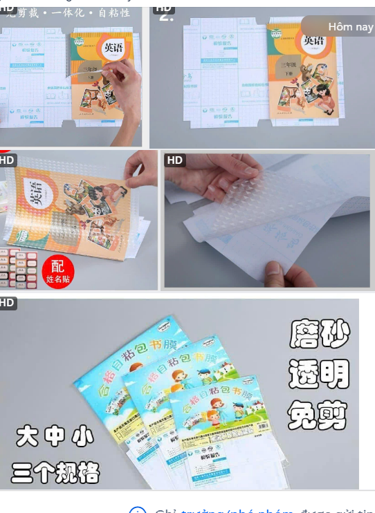 Bọc sách vở đa năng đợt 19-62993(Chốt hàng: trước 24h ngày 22/6)