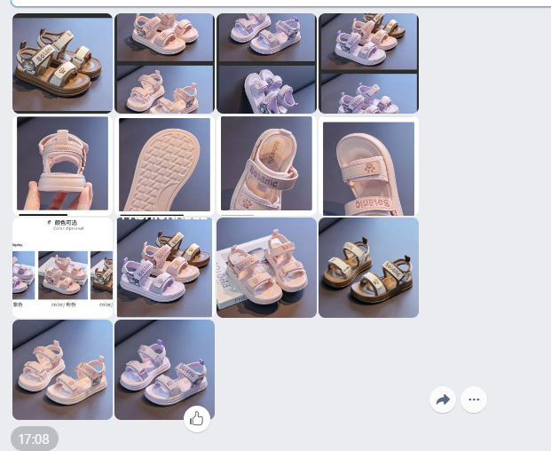 Sandal bé gái đế mềm – 63150(Chốt hàng: trước 24h ngày 26/6)