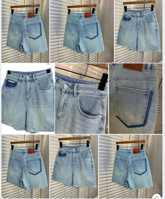 Quần jeans short ống suông Korea - 63167(Chốt hàng: trước 24h ngày 27/6)