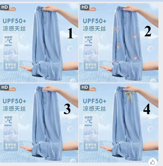 Quần ống rộng cho bé gái –74409(Chốt hàng: trước 24h ngày 4/6)