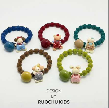Set 10 chun buộc tóc cute – 74412(Chốt hàng: trước 24h ngày 4/6)