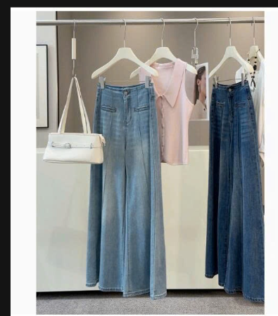 Quần jeans ống suông cho nữ –74437(Chốt hàng: trước 24h ngày 4/6)