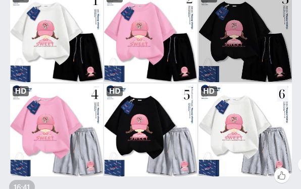Bộ bé gái Wassup wkeng – 74560(Chốt hàng: trước 24h ngày 7/6)