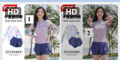 Bộ bơi nữ Yuke – 74635 (Chốt hàng: trước 24h ngày 10/6)