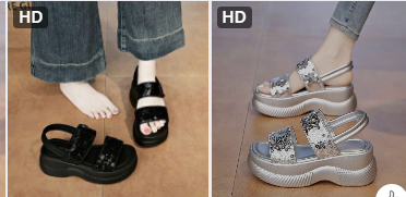 Sandal đế cao cho nữ– 74641(Chốt hàng: trước 24h ngày 10/6)