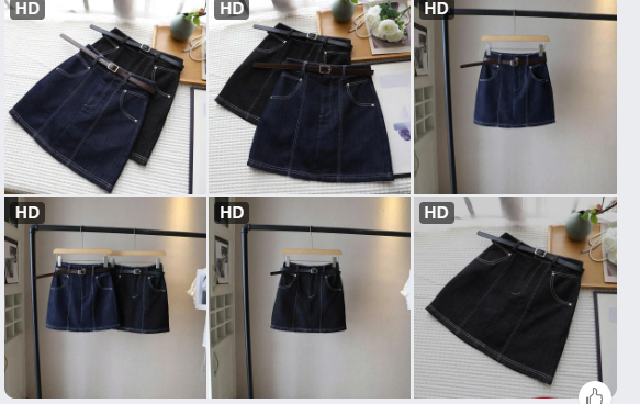 Chân váy jeans chữ A-63526(Chốt hàng: trước 24h ngày 07/7)