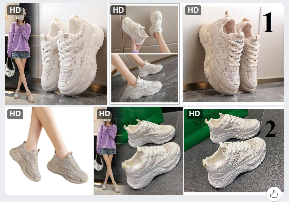Giầy sneaker đế cao nữ -63554(Chốt hàng: trước 24h ngày 07/7)