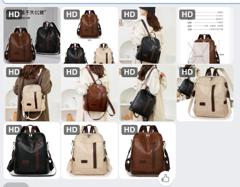 Balo nữ Korea - 63566(Chốt hàng: trước 24h ngày 07/7)