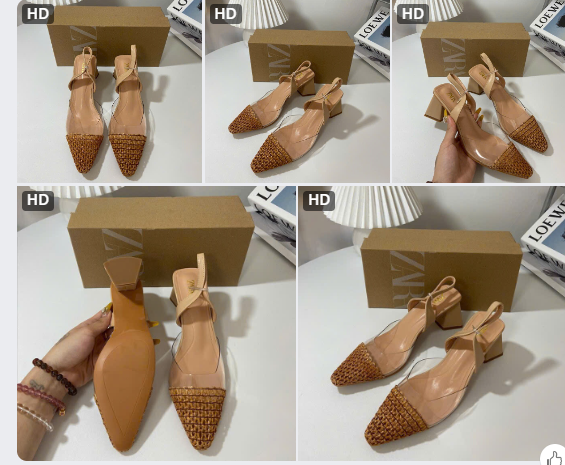 Sandal ZA new- 63589(Chốt hàng: trước 24h ngày 08/7)
