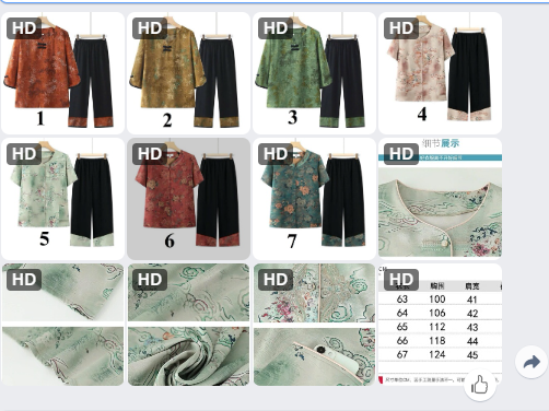 Bộ trung niên QCCC- 63611(Chốt hàng: trước 24h ngày 09/7)
