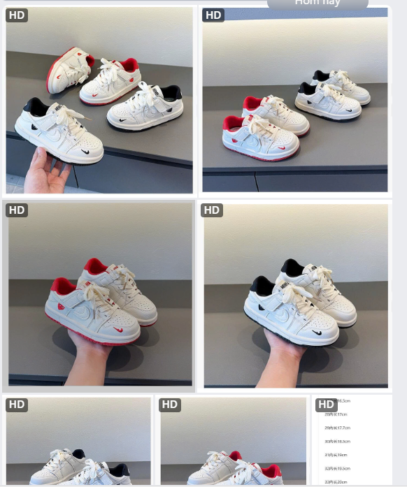 Giầy sneaker Nikeeeee cho bé -63615(Chốt hàng: trước 24h ngày 09/7)