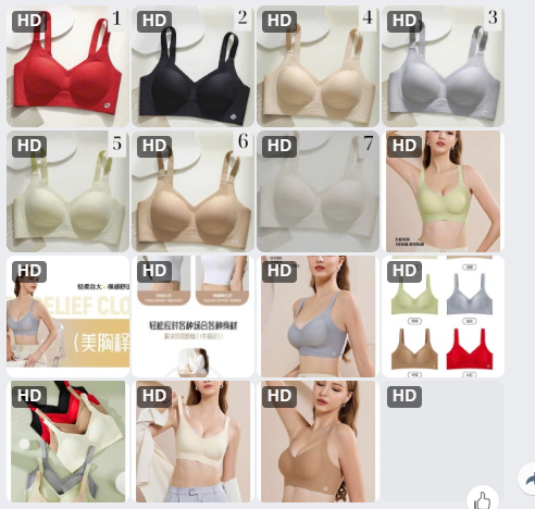 Áo bra không viền  - 63622 (Chốt hàng: trước 24h ngày 09/7)