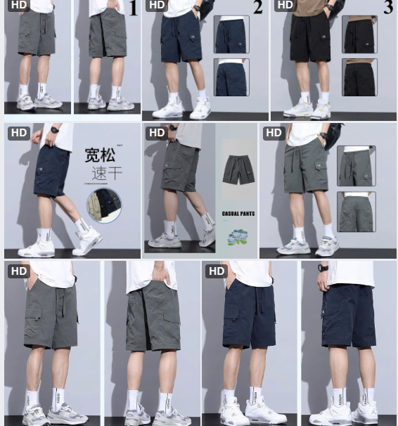 Quần short nam- 63633(Chốt hàng: trước 24h ngày 09/7)