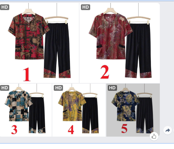 Bộ đồ trung niên -63638(Chốt hàng: trước 24h ngày 09/7)