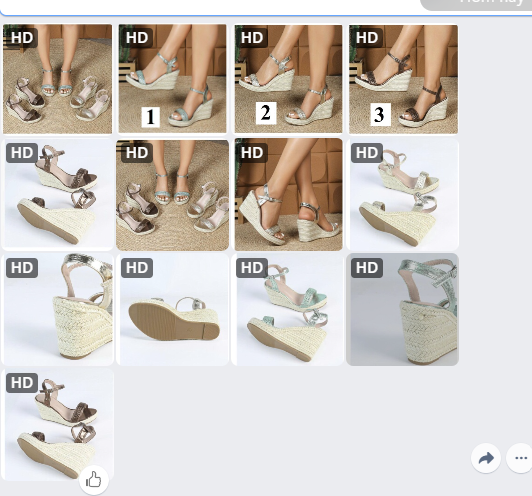 Sandal đế xuồng quai ngang-63745(Chốt hàng: trước 24h ngày 12/7)