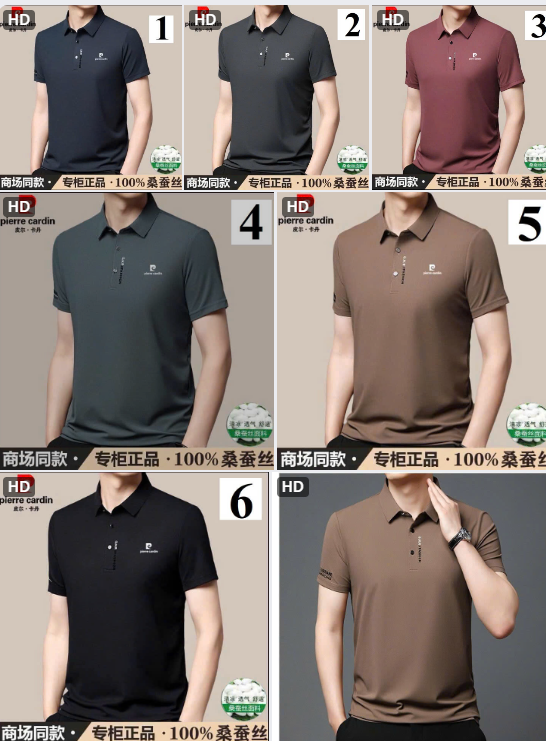 Áo polo nam PIERRE CARDIN new- 63990(Chốt hàng: trước 24h ngày 18/7)