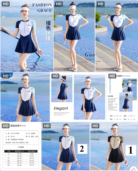 Bộ bơi nữ YouYou - 63993(Chốt hàng: trước 24h ngày 18/7)