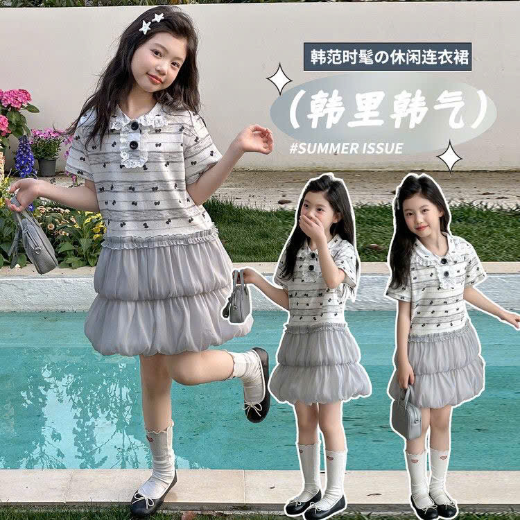 Mã sp: Váy liền ren công chúa cho bé gái  – 77872 (giao 249) ⏰ Chốt hàng: trước 24h ngày 10/9