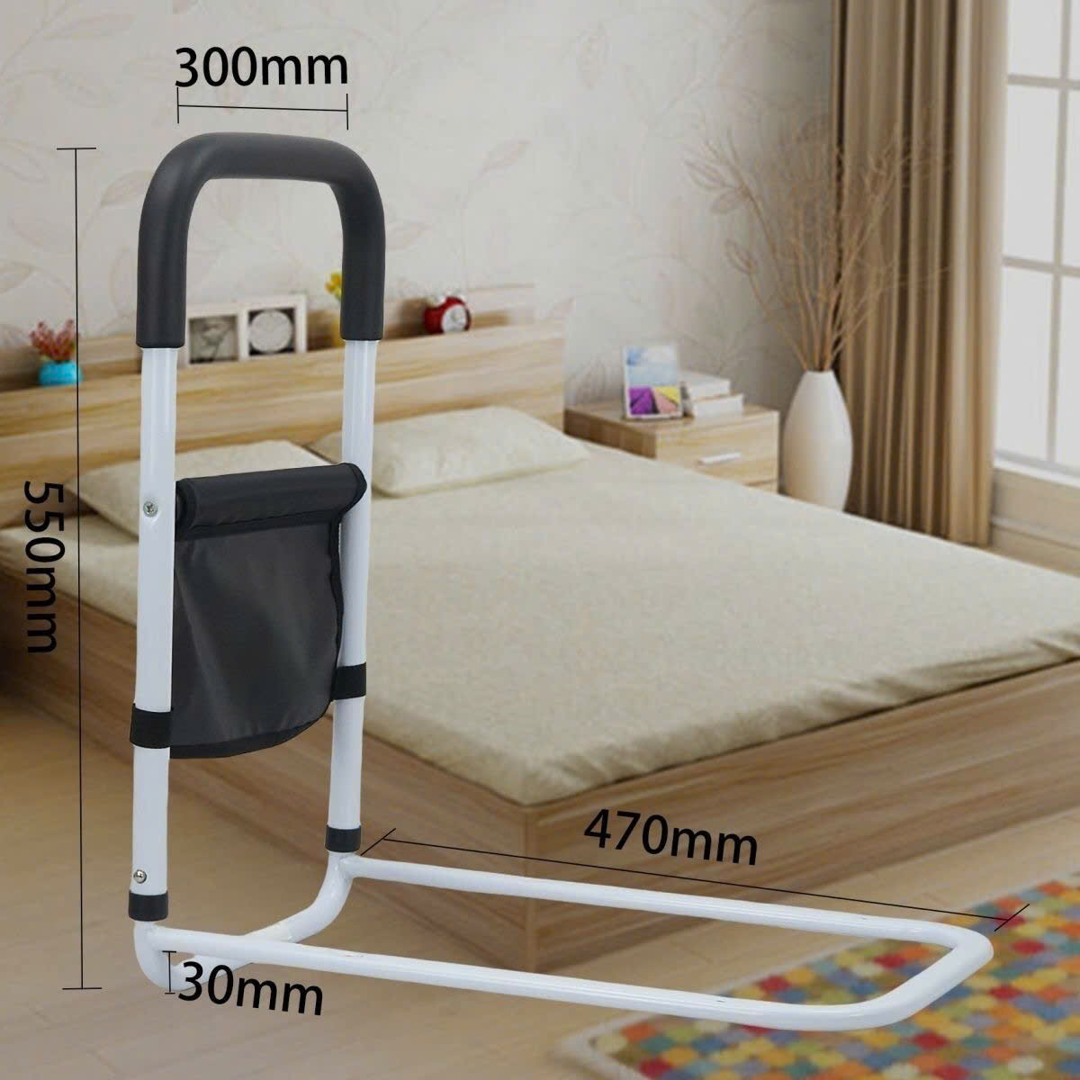Mã sp: Thanh chắn giường hỗ trợ người lớn tuổi – 77927 (giao 179) ⏰ Chốt hàng: trước 24h ngày 12/9