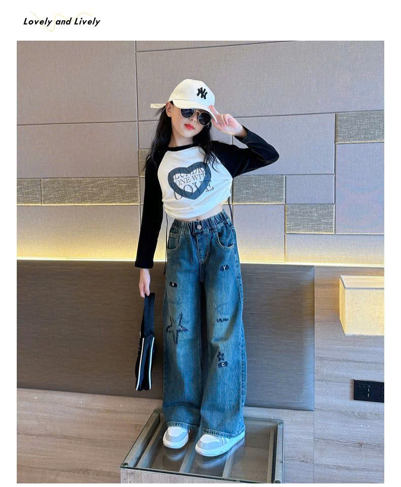 Mã sp: Quần jeans ngôi sao cho bé gái –77931  (giao 179) ⏰ Chốt hàng: trước 24h ngày 12/9