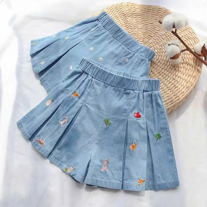 Mã sp: Quần jeans giả váy cho bé gái –77938  (giao 99) ⏰ Chốt hàng: trước 24h ngày 12/9