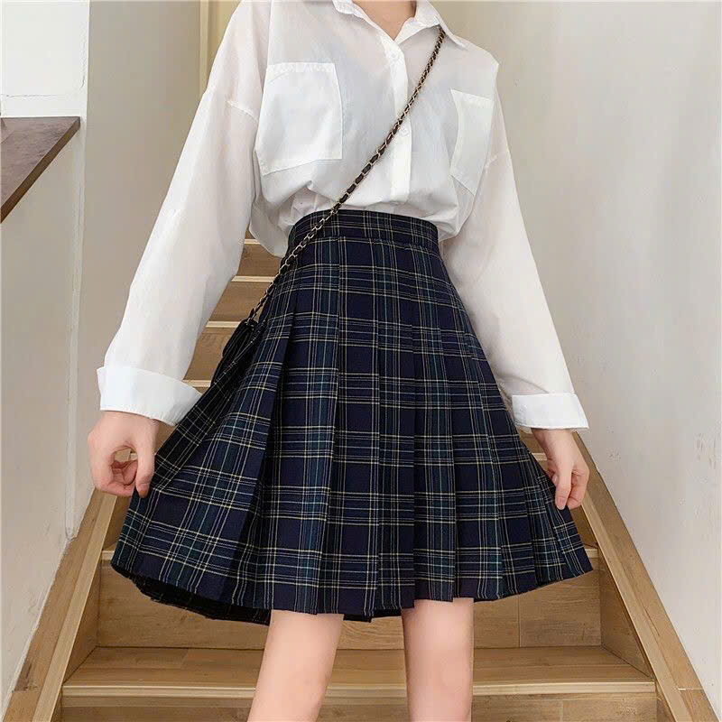 Mã sp: Chân váy kẻ xếp ly Korea– 77940 (giao 339) ⏰ Chốt hàng: trước 24h ngày 12/9