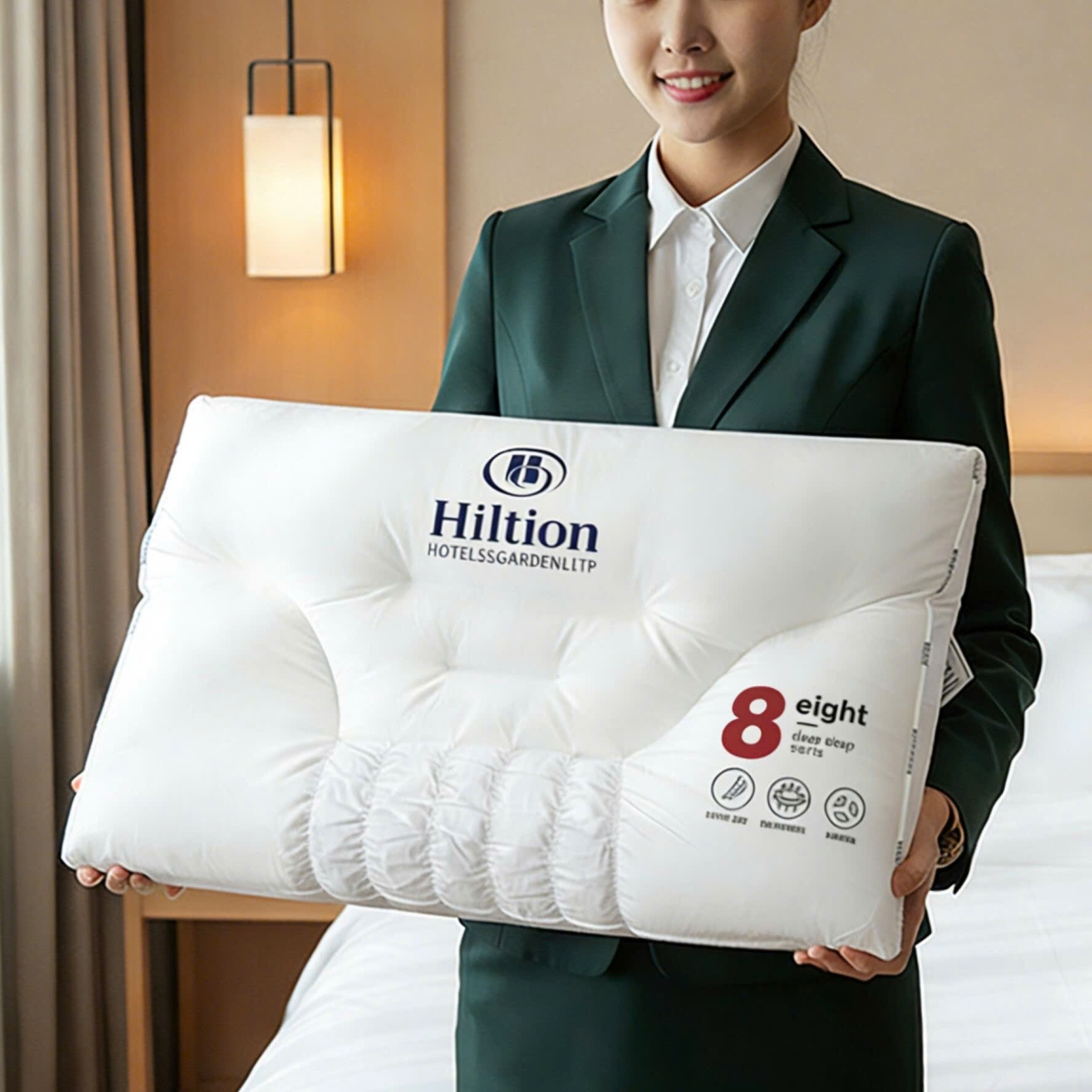 Mã sp: Gối Hilton cao cấp – 79147  (giao 149) ⏰ Chốt hàng: trước 24h ngày 24/10