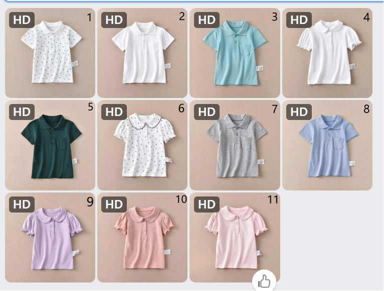 Mã sp: Áo thun basic cho bé gái  – 77857 ( giao 109) ⏰ Chốt hàng: trước 24h ngày 9/9