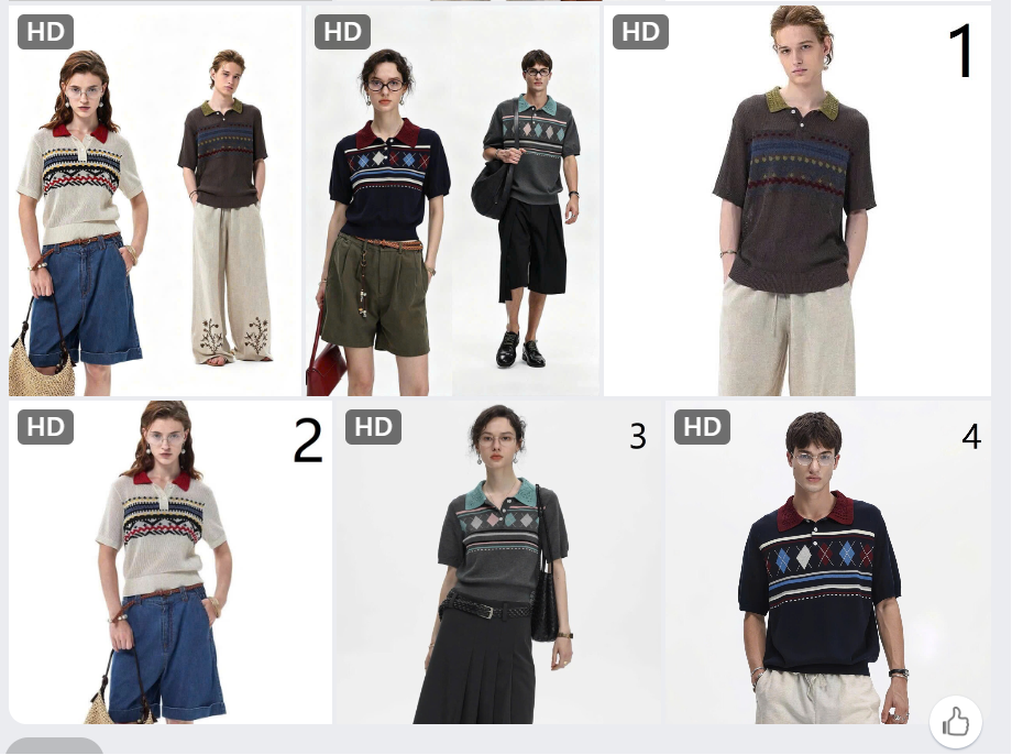 Mã sp: Áo thun polo dệt kim Unvesno –77864 (giao 329) ⏰ Chốt hàng: trước 24h ngày 10/9