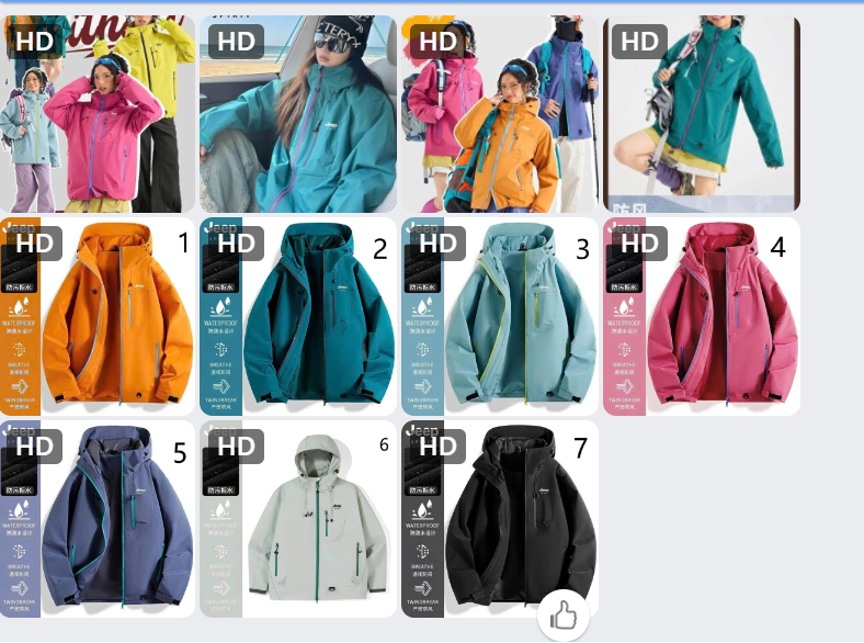 Mã sp: Áo khoác gió unisex Jeep – 79151  (giao 169) ⏰ Chốt hàng: trước 24h ngày 24/10
