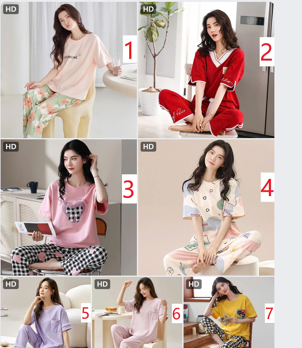 Mã sp: Bộ đồ mặc nhà nữ – 79192 (giao 229) ⏰ Chốt hàng: trước 24h ngày 26/10