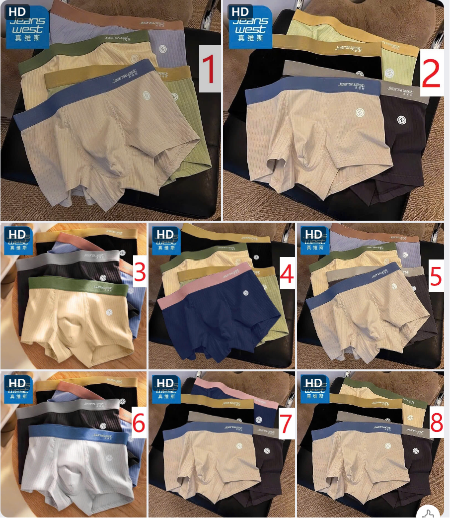 Mã sp: Quần sịp nam boxer Jeanswest –79237  (giao 169) ⏰ Chốt hàng: trước 24h ngày 27/10