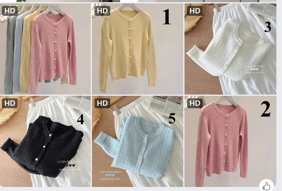 Mã sp: Áo cardigan len nữ -  79241 (giao 119) ⏰ Chốt hàng: trước 24h ngày 27/10